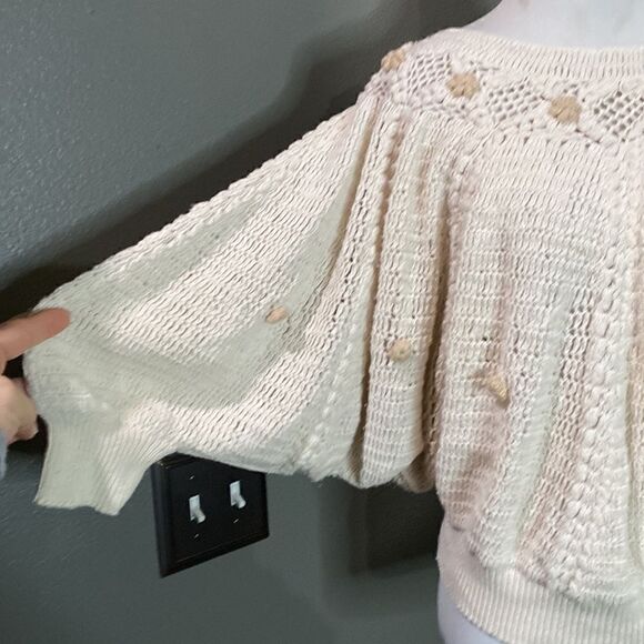 Vintage International Apparel Grannycore Cottage Core Knit Oversized Sweater - Picture 5 of 11